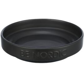 BE NORDIC Bol Ceramic Pentru Pisici sau Pui de Catel, Negru, 0.3L | 16cm