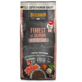 BELCANDO Finest Grain Free, cu Somon, Hrana Uscata Fara Cereale Pentru Caini de Talie Mica si Medie, 12.5kg