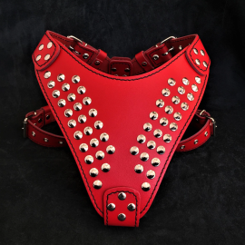 BESTIA DOG GEAR "Star", Ham din Piele Pentru Caini, Marime L 60-115cm