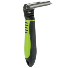 TRIXIE Shed Stopper, Trimer Pentru Indepartarea Parului Naparlit din Blana, Caini Talie Mica sau Medie, Pisici si Cai 6x15cm