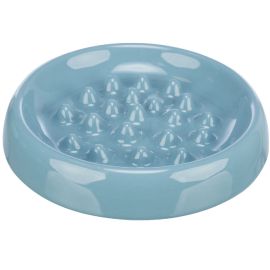 Bol Ceramic Hranire Lenta Caini, Antiderapant, Diverse Culori, 250ml | Diametru 18cm