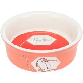 Bol Ceramic Pentru Iepuri sau Alte Rozatoare, Diferite Culori, 240ml | Diametru 12cm