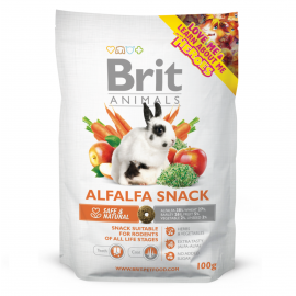 BRIT ANIMALS Alfalfa Snack, Recompense Pentru Rozatoare 100g