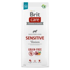 BRIT CARE Grain-Free Sensitive, cu Vânat, Hrană Uscata Fără Cereale pentru Câini cu Digestie Sensibilă și Intoleranțe Alimentare, 12kg
