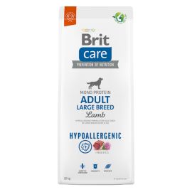 BRIT CARE Hypoallergenic Adult Large Breed, cu Miel, Hrană Uscata Monoproteică pentru Câini Adulți de Talie Mare, 12kg