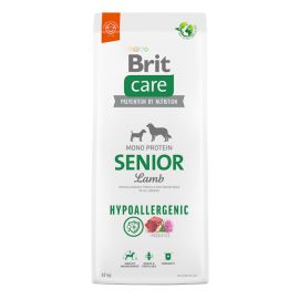BRIT CARE Hypoallergenic Senior, cu Miel, Hrană Uscata Hipoalergenica, Monoproteica, pentru Câini Vârstnici, 12kg