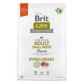 BRIT CARE Hypoallergenic Small Breed, cu Miel, Hrană Uscata Hipoalergenica, Monoproteică pentru Câini Adulți de Talie Mică, 3kg