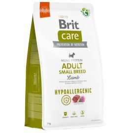 BRIT CARE Hypoallergenic Small Breed, cu Miel, Hrană Uscata Hipoalergenica, Monoproteică pentru Câini Adulți de Talie Mică, 7kg
