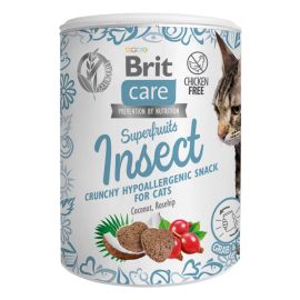 BRIT CARE Snack Insect, Recompense Fără Cereale, Hipoalergenice, pentru Pisici, 100g