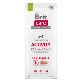 BRIT CARE Sustainable Activity, cu Pui și Insecte, Hrană Uscata pentru Câini Activi, Boost de Mobilitate și Energie, 3kg
