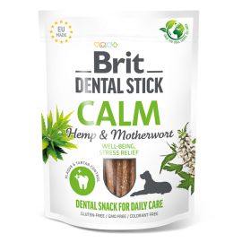 BRIT Dental Stick Calm, cu Cânepă si Paducel, Recompensa Dentara Antistres pentru Câini, 7buc