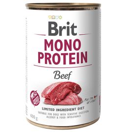 BRIT MONO PROTEIN Vita, Conserva Hrana Umeda Monoproteica Caine, Digestie Sensibila | Alergii,  (pateu) 400g