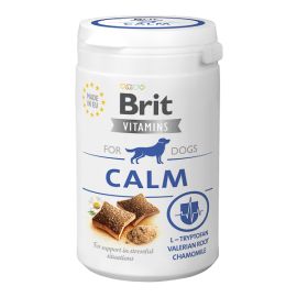 BRIT Vitamins Calm, Supliment Anti-Stres, cu Valeriană, Mușețel și Cânepă, pentru Caini, 150g