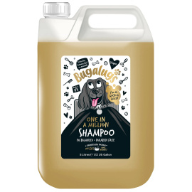 BUGALUGS One In A Milion, Sampon si Balsam Vegan Hidratant, Pentru Caini | Orice Tip de Blana | cu Aroma de Portocale, Lamaie si Nucsoara, 5L