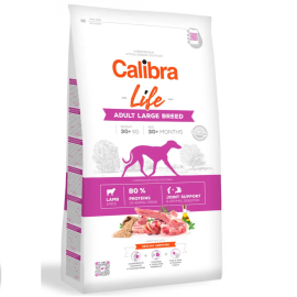 CALIBRA Dog Life Adult Large Breed, cu Miel – Hrană Uscata Superpremium pentru Câini Adulți de Talie Mare, 2.5kg