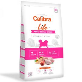 CALIBRA Dog Life Adult Small Breed, cu Pui – Hrană Uscata Superpremium pentru Câini Adulți de Talie Mică, 1.5kg
