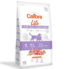 CALIBRA Dog Life Junior Small & Medium Breed, cu Miel – Hrană Uscata Superpremium pentru Câini Juniori de Talie Mică și Medie, 2.5kg