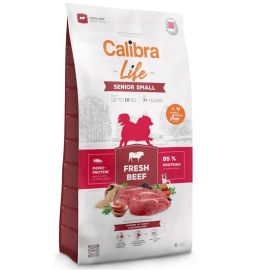 CALIBRA Dog Life Senior Small – Hrană Uscată Monoproteică cu Vită Proaspătă, Fără Gluten și Pui, pentru Câini Varstnici (7+ ani) de Talie Mica, 6kg
