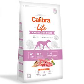 CALIVRA Dog Life Junior Large Breed, cu Miel – Hrană Uscata Superpremium pentru Câini Juniori de Talie Mare, 12kg