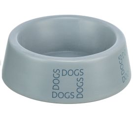 Castron Ceramic Pentru Caini, Gri | Albastru, 400ml | 16cm