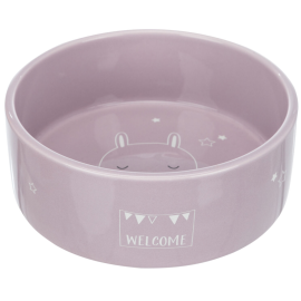 Castron Ceramic Pentru Caini, JUNIOR, Diverse Culori, 800ml | Diametru 16cm