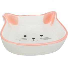 Castron din Ceramica Pentru Pisici, Diferite Nuante, 0.25L | 12cm