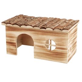 Casuta din Lemn Pentru Cobai, Degu, sau Iepuri Pitici, GRETE, 35x20x18cm