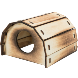Casuta din Lemn Pentru Rozatoare MIKKEL, 13x13x9cm