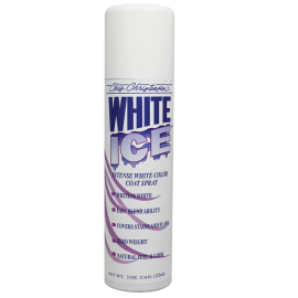 CHRIS CHRISTENSEN Systems White Ice Spray, Colorant Ultrafin Pentru Blana Alba, 125ml
