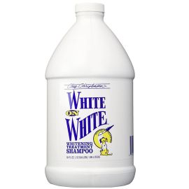 CHRIS CHRISTENSEN White On White Sampon Profesional Caini, Nuantator | Intensificator Culoare Blana Alba, 3.8L