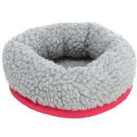 Culcus Oval din Plus Pentru Hamsteri , Diverse Culori, 16.5x15.5cm