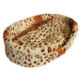 Culcus Pentru Caini si Pisici, Plus, Culori Mixte, Saltea Detasabila, 70x55cm