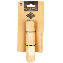D&D HOME Jucarie de Ros Pentru Caini, Bat din Lemn de Cafea, Marime M, 20-25cm