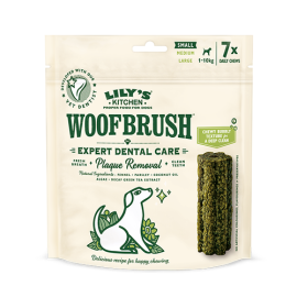 LILY'S KITCHEN Woofbrush Small Dental Dog Chew, Recompense Antitartru Pentru Caini 7buc | 154g