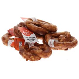 DOUVO PLUS Recompensa Pentru Caini, Covrig cu Carne de Vita si Colagen Bogat in Proteine, 50g