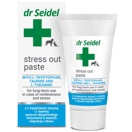 DR. SEIDEL Stress Out Supliment Antistres si Antianxietate Pentru Caini si Pisici, Pasta, 30g