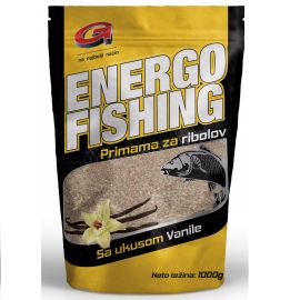 ENERGOFISHING Momeală Tip Nadă cu Vanilie Pentru Pescuit Stationar, 1kg