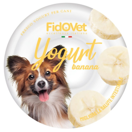 FIDOVET Iaurt, cu Aroma de Banane, Pentru Caini