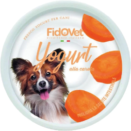 FIDOVET Iaurt, cu Aroma de Morcovi, Pentru Caini