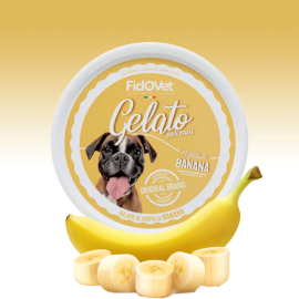 FIDOVET Inghetata, cu Aroma de Banane, Pentru Caini