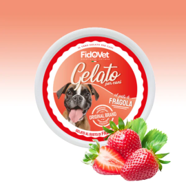 FIDOVET Inghetata, cu Aroma de Capsuni, Pentru Caini