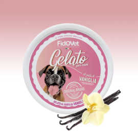 FIDOVET Inghetata, cu Aroma de Vanilie, Pentru Caini