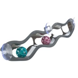 FIX & CATCH, Jucarie Pentru Pisici Circuit cu 2 Bile, 45cm