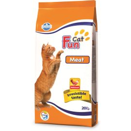 FUN CAT ADULT MEAT, cu Pasare, Hrana Uscata Pisici, 20kg