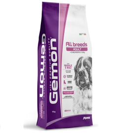 GEMON All Breeds Adult, cu Porc si Orez – Hrană Uscată pentru Câini Adulți, 20 kg
