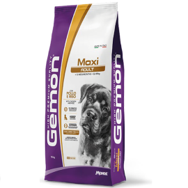 GEMON Maxi Adult, cu Pui si Orez – Hrană Uscată pentru Câini de Talie Mare, 15 kg