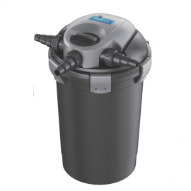 HAILEA QF25 – Filtru sub Presiune pentru Iazuri de până la 12.000 L, cu Lampă UV-C 11W Inclusa și Sistem Easy Clean