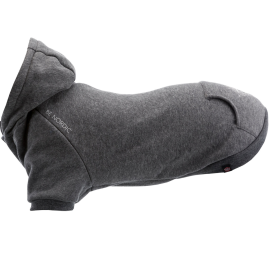 Hanorac cu Gluga Pentru Caini BE NORDIC Gri, Marime XS (L=30cm)