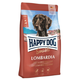 HAPPY DOG Sensible Lombardia, cu Rata si Orez – Hrană Uscată Fără Gluten pentru Câini Adulți, 11kg