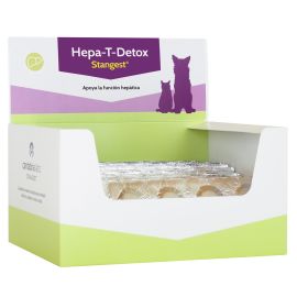 HEPA-T-DETOX Supliment Pentru Sustinerea Functiei Hepatice la Caini si Pisici, Blister 10 tablete